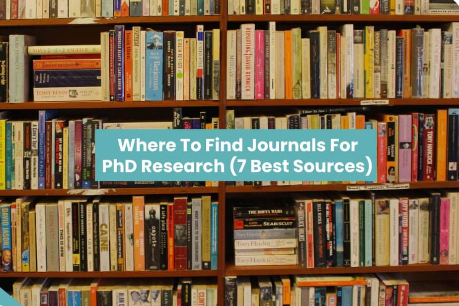 where to find journal papers for PhD research (7 best sources)