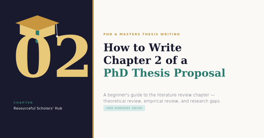 How to write literature review chapter