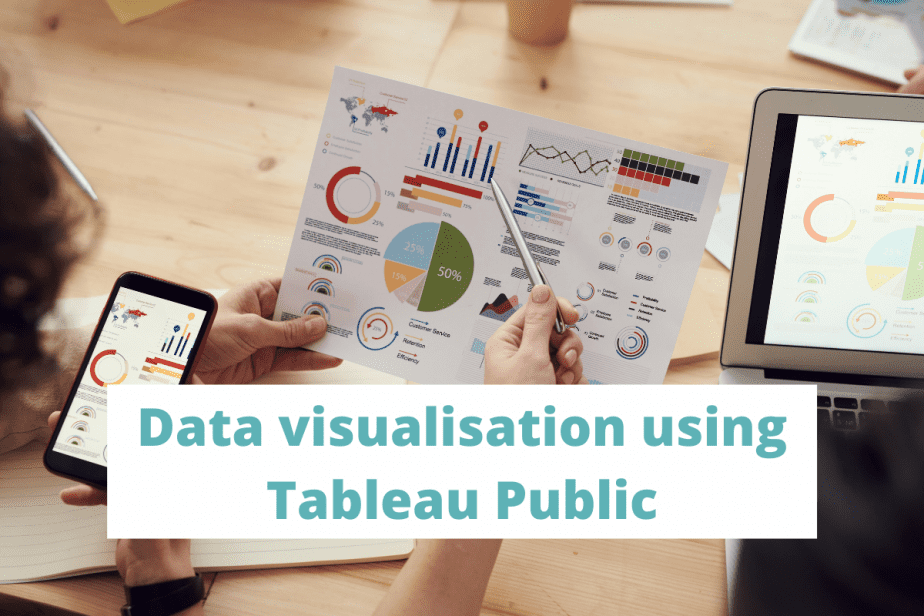 Data visualisation using Tableau Public