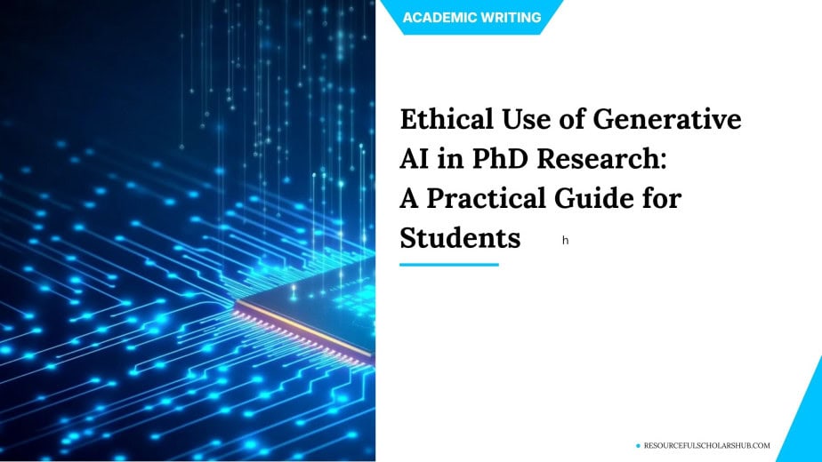 Ethical use of GenAI in PhD research